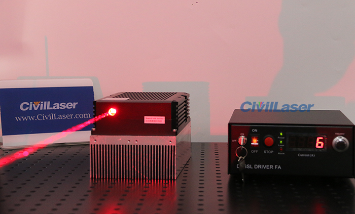 660nm semiconductor laser